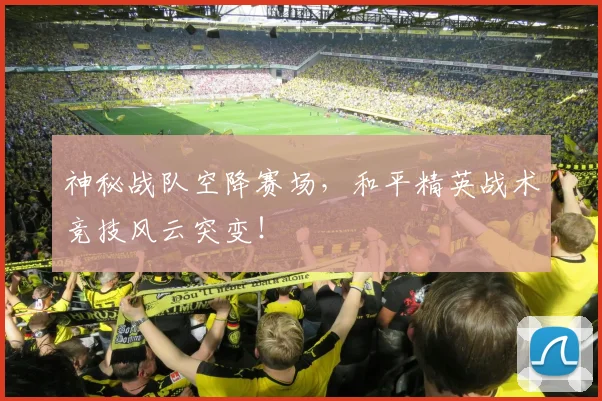神秘战队空降赛场,和平精英战术竞技风云突变!